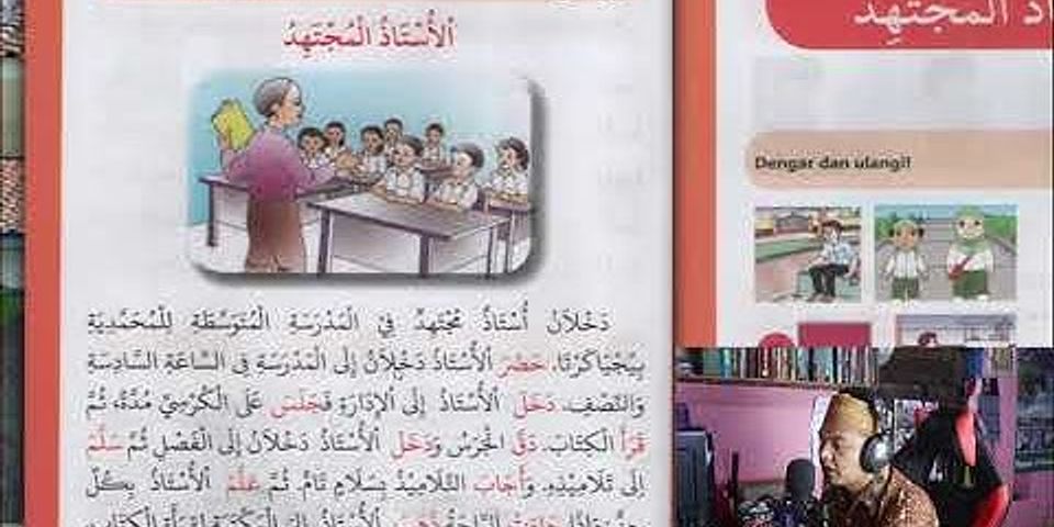 Apa bahasa Arab ini Bapak guru?