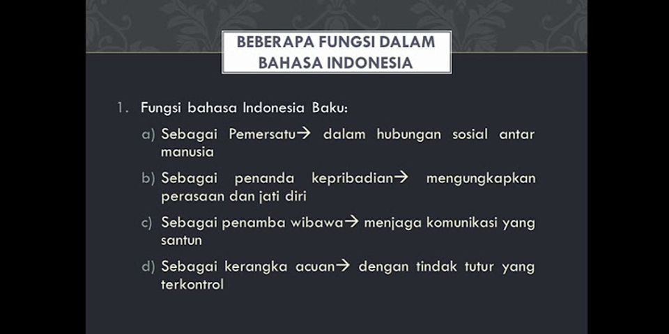 Apa kedudukan bahasa Indonesia dalam Sumpah Pemuda dan UUD 1945?