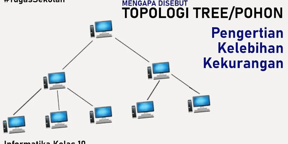 Apa saja kekurangan topologi tree?