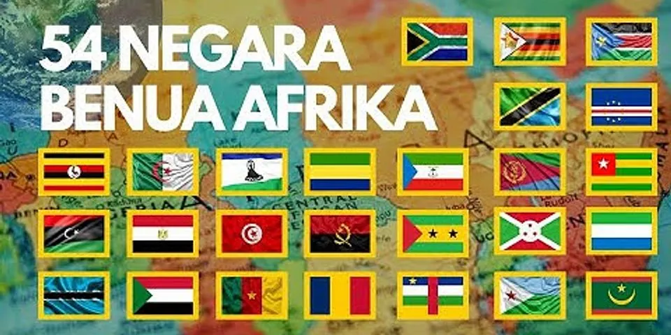 Apa saja negara di benua Afrika Barat?
