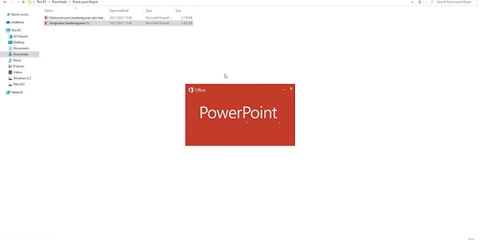 Bagaimana cara memperbaiki PowerPoint yang tidak bisa dibuka?