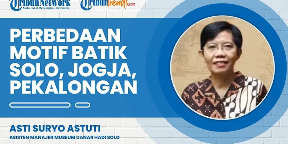 Bagaimana ciri khas warna batik Yogyakarta dan Solo?