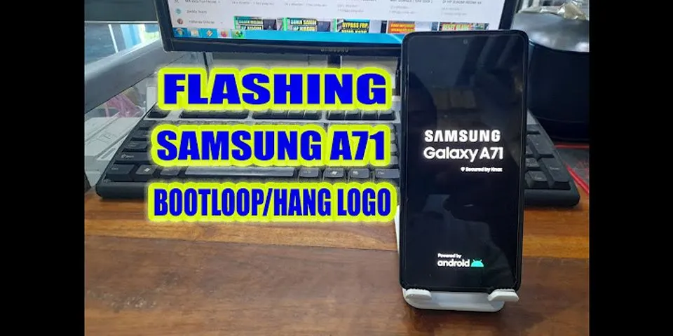 Cara flash HP Samsung bootloop