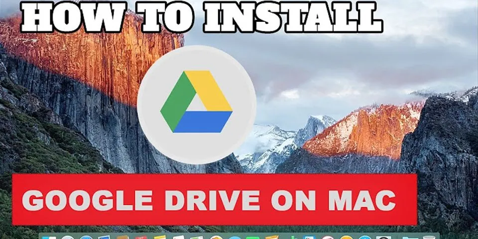 Download Google Drive for Mac M1
