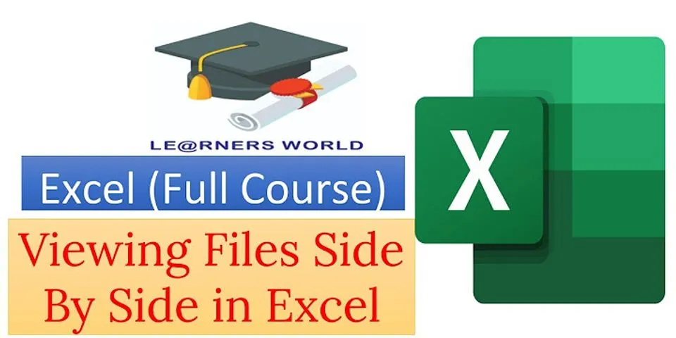 Fungsi viewing Multiple files pada Excel