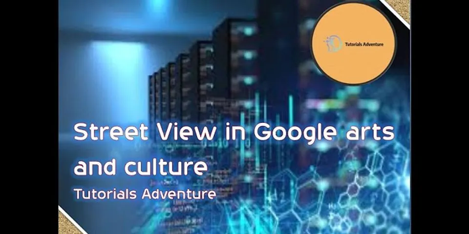 Google Arts and Culture Street View