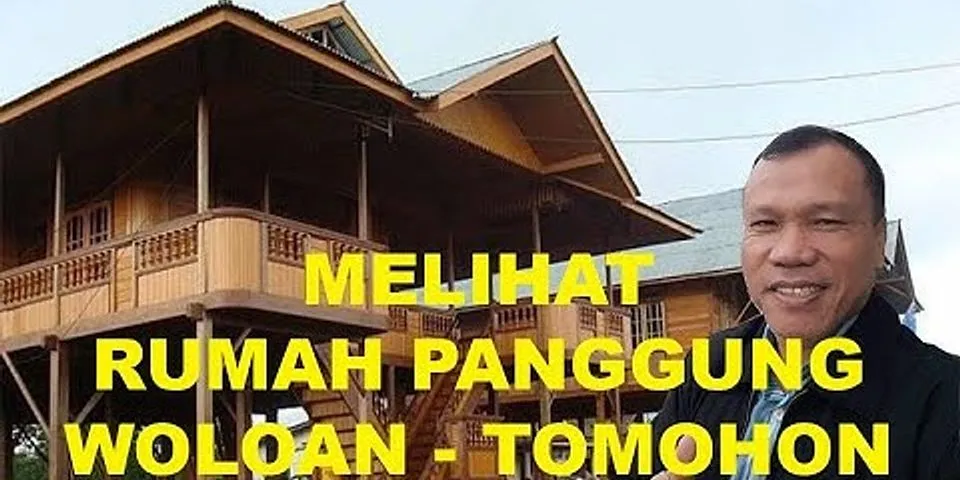 Harga Rumah Kayu Manado 2021