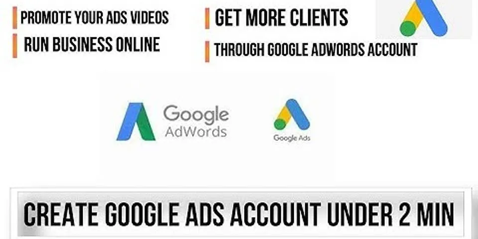 How do I access my Google ad account?