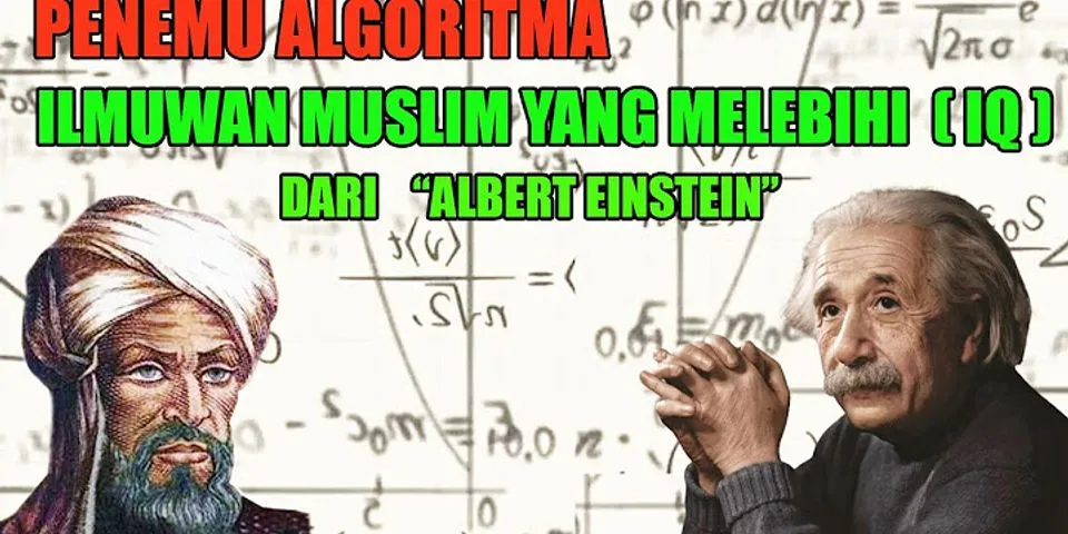 Ilmuwan Algoritma
