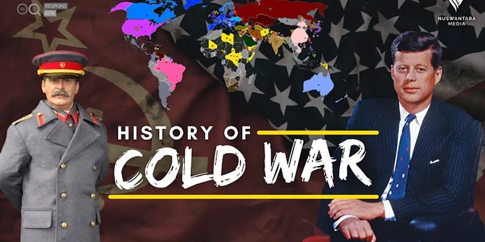 Kapan mulai nya perang dingin?