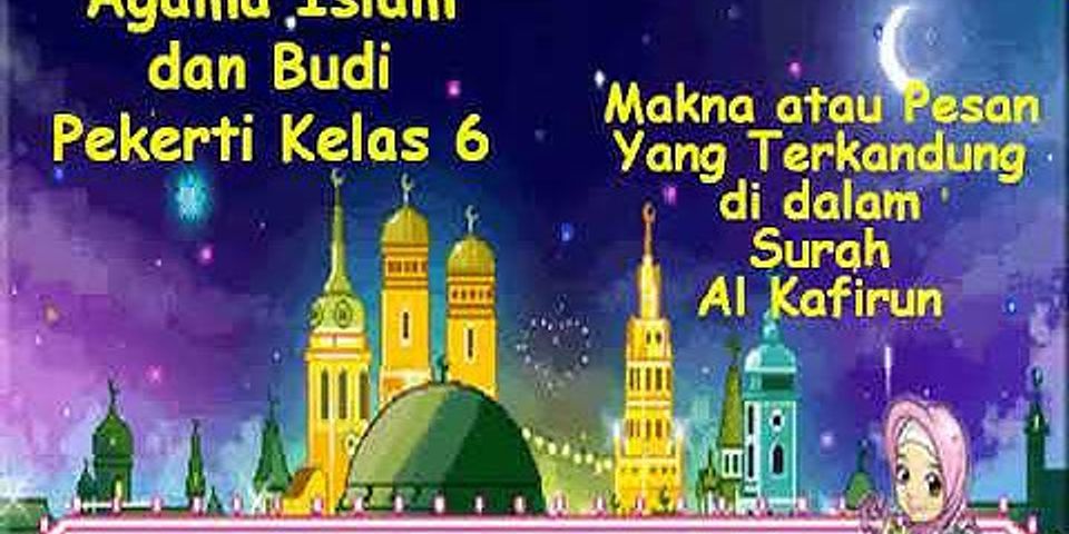 Download 91+ Contoh Surat Surat Al Kafirun Lakum Dinukum Waliyadin Gratis