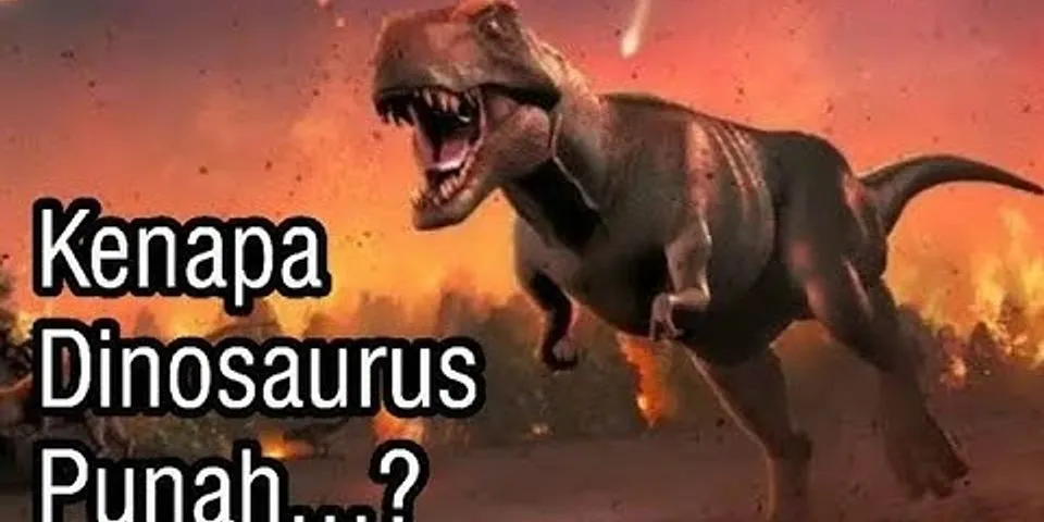 Pada masa Apa dinosaurus punah?