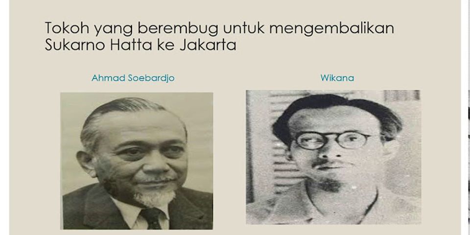 Peristiwa apa saja yang terjadi menjelang proklamasi Kemerdekaan Indonesia brainly?