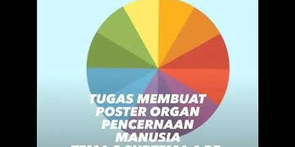 Poster menjaga organ pencernaan