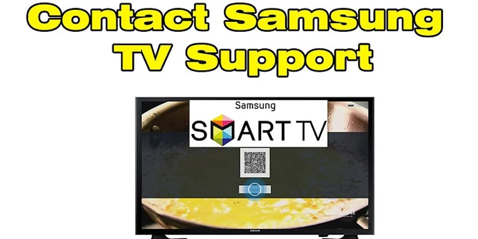 Samsung TV Support