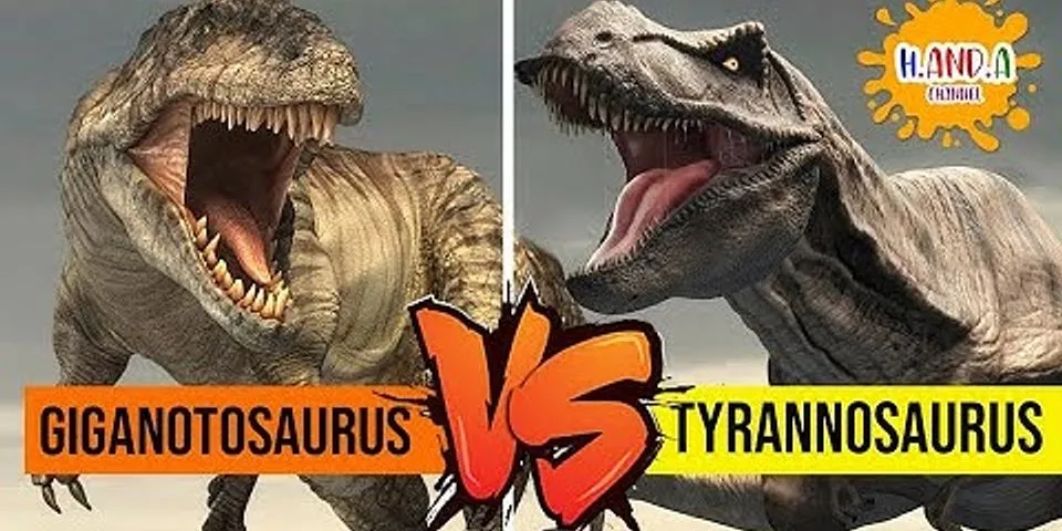 Siapa musuh T-Rex?