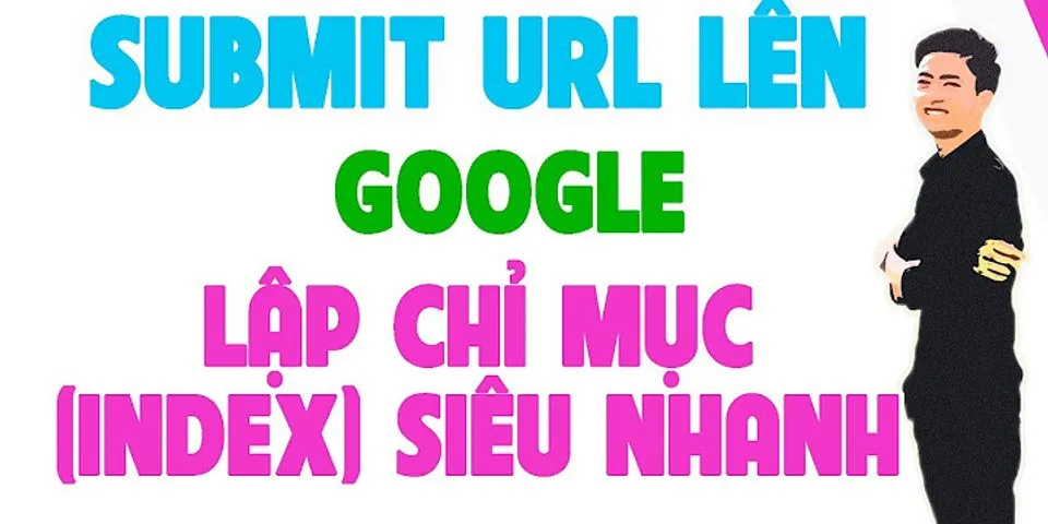 Submit URL Google index