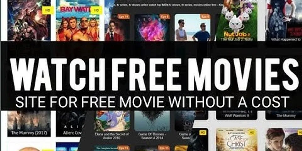Watch movies on iPad free online