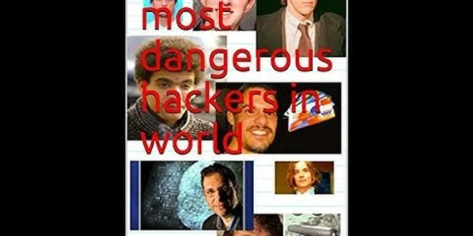 Who is the No 1 hacker in world?