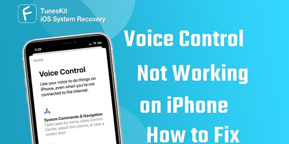 Why does Voice Control pop up on my iPhone?